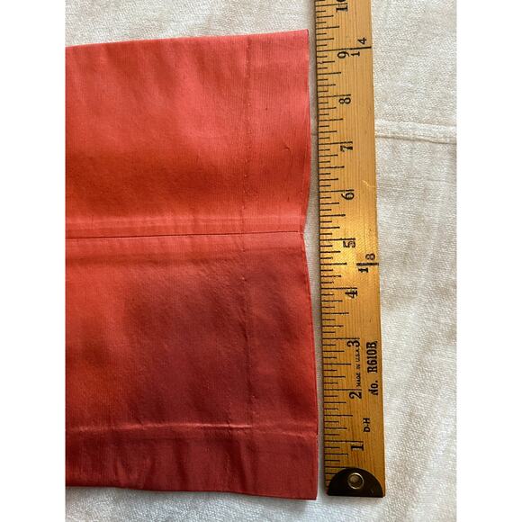 Rafael Petite Silk Embroidered Jacket Blouse Peck & Peck Silk Pants Set Coral 14 - Picture 10 of 13